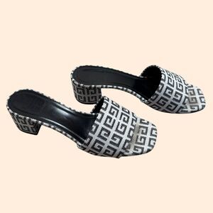 Givenchy 4G Jacquard Mules